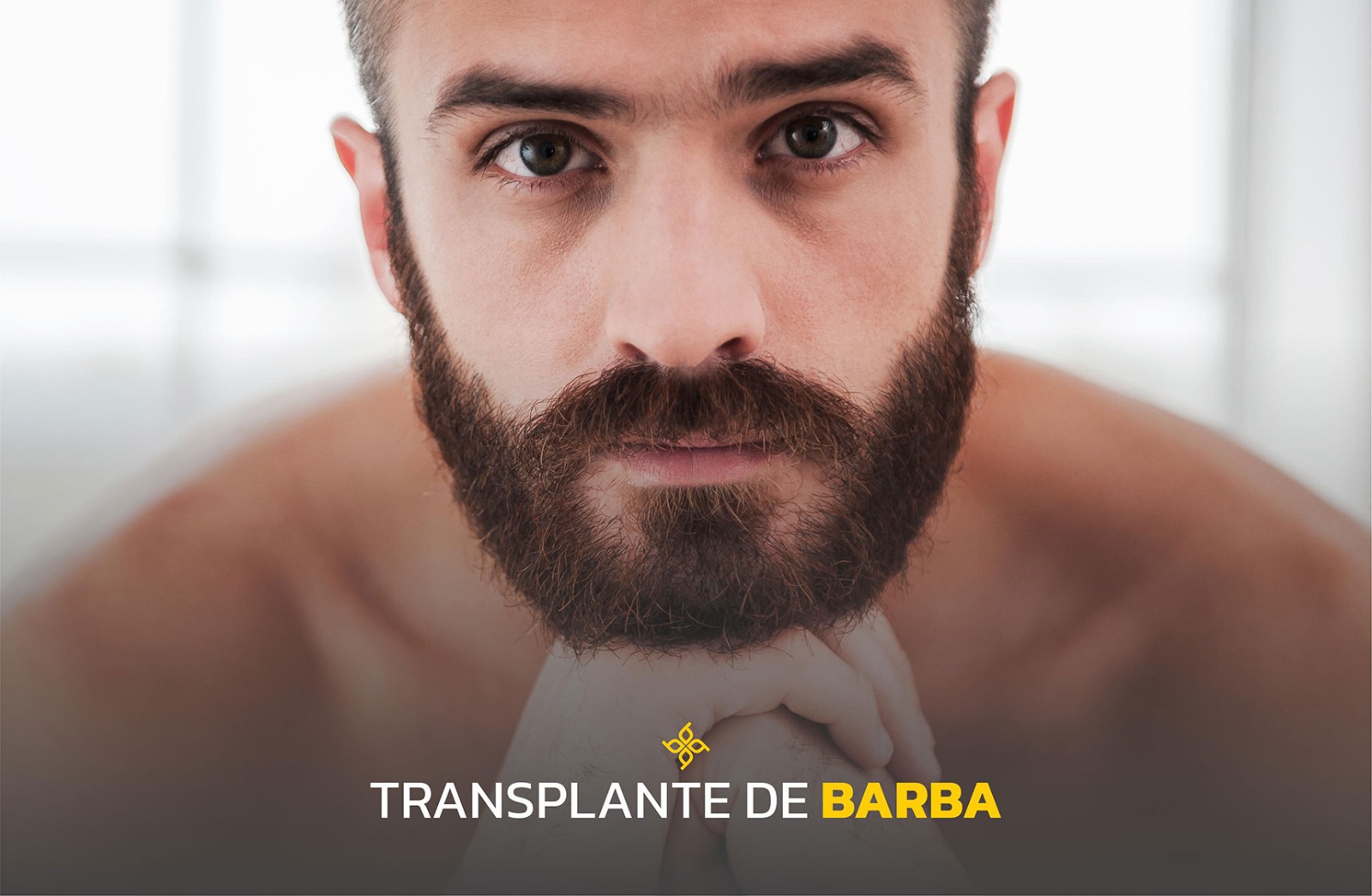 Transplante barba